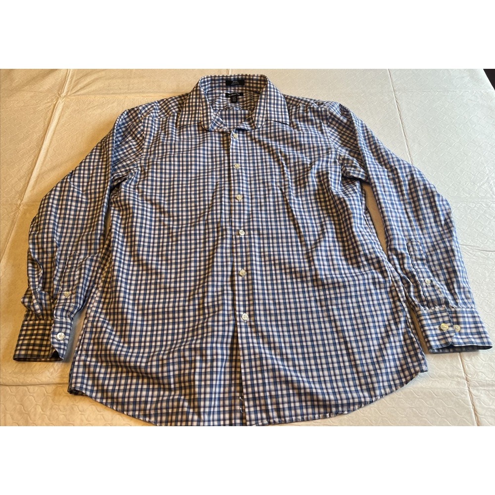 Claiborne Men's Button Down Long Sleeve Shirt - 16 1/2 34/35